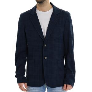 GIACCA FANTASIA BLU